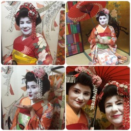 Dressed as Geishas, Kyoto, Japan