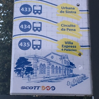 Buses in Sintra